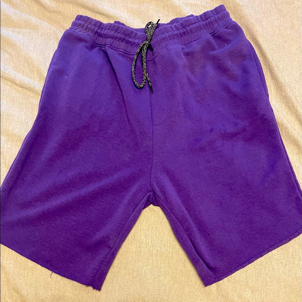 Purple shorts